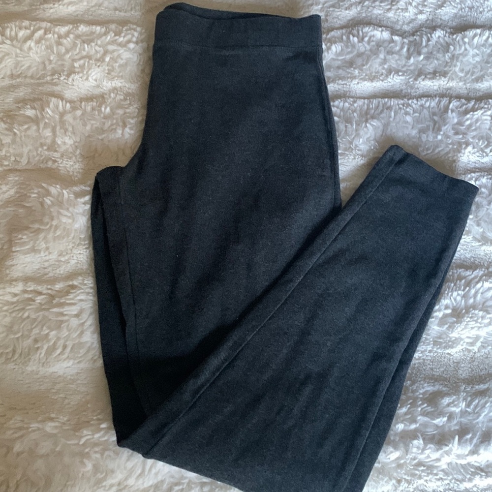 Dark gray Express yoga pants